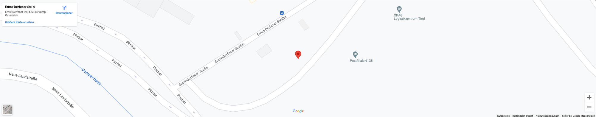 Google Maps Karte mit Location